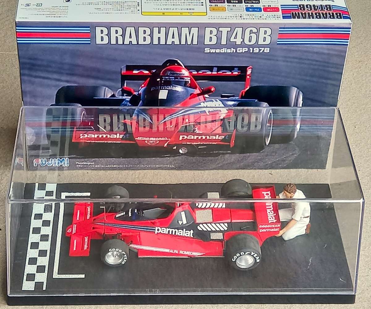 Brabham BT46B Fan Car - Niki Lauda - 1978 Swedish Grand Prix winner - Fujimi 1/20