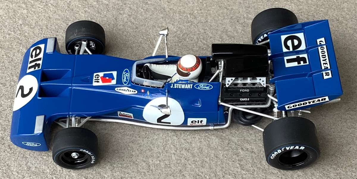 Tyrrell 003 - 1971 World Champion -Jackie Steward - Minichamps 1/18