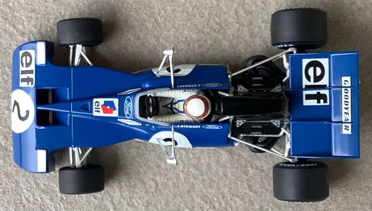 Tyrrell 003 - 1971 World Champion -Jackie Steward - Minichamps 1/18