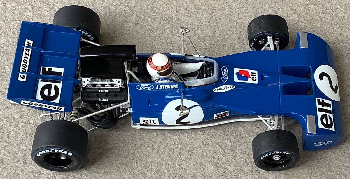 Tyrrell 003 - 1971 World Champion -Jackie Steward - Minichamps 1/18