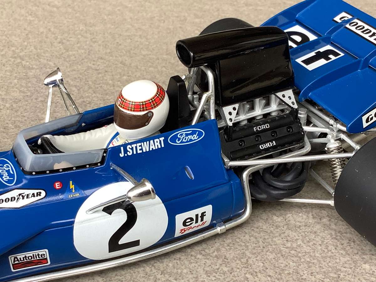Tyrrell 003 - 1971 World Champion -Jackie Steward - Minichamps 1/18