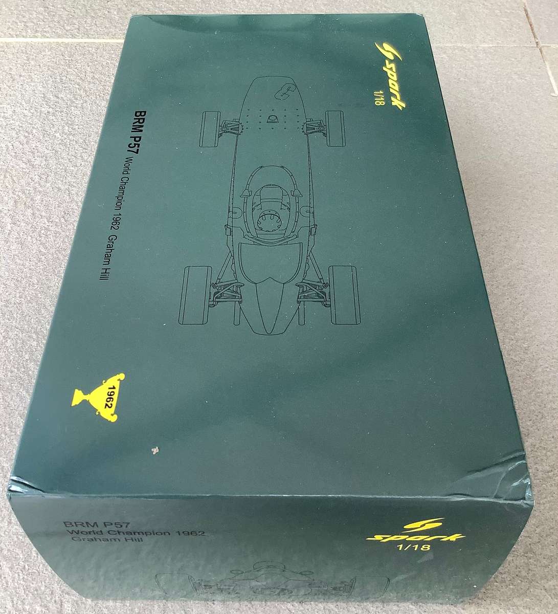 BRM P57 - 1962 World Champion - Graham Hill - Spark 1/18