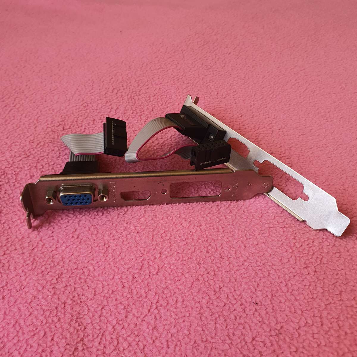 High Profile Graphics Card Bracket With 12 Pin VGA Header