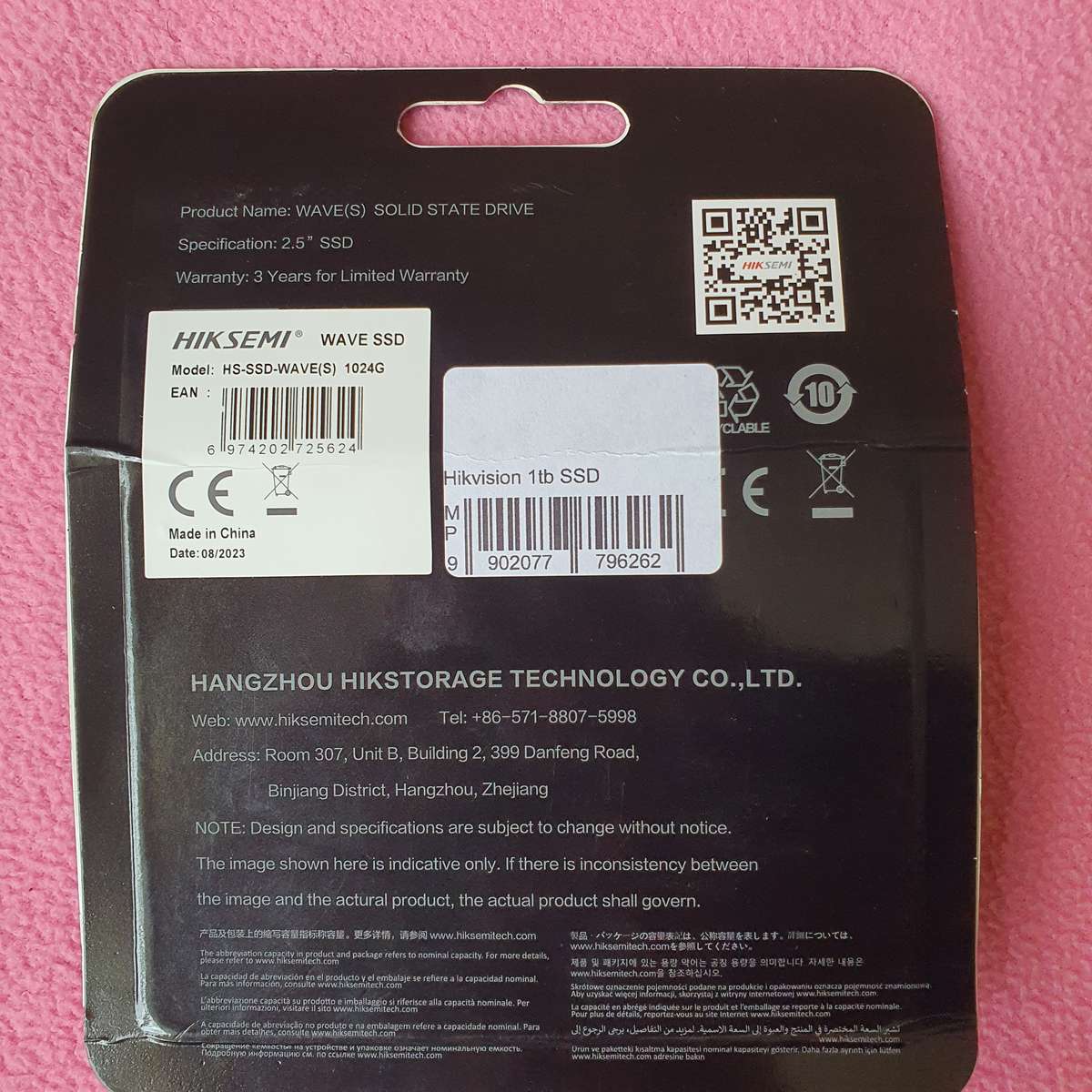 HIKSEMI Wave 1TB 2.5" SSD