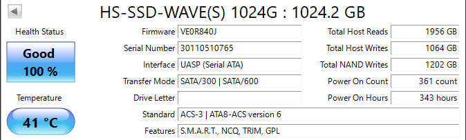 HIKSEMI Wave 1TB 2.5" SSD