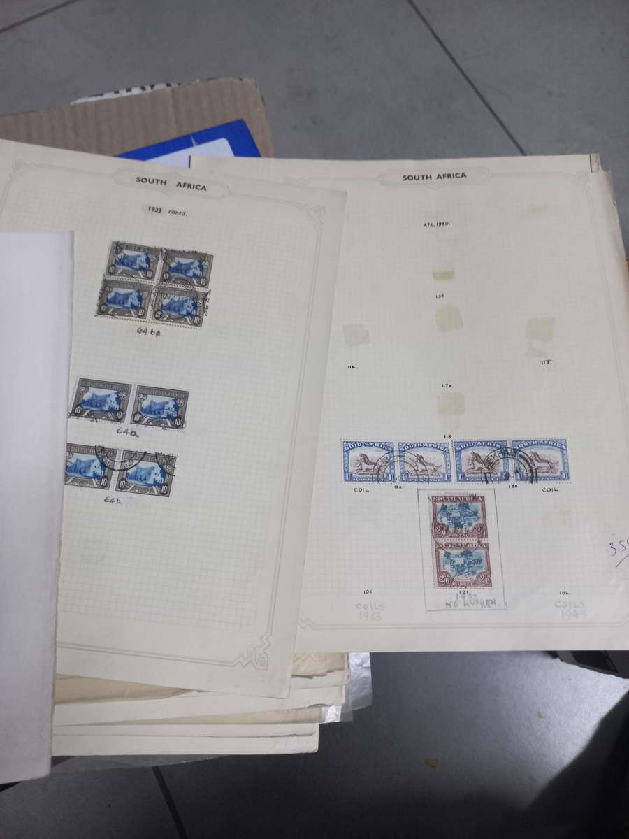 18 ALBUMS/FILES WITH STAMPS AND FIRST DAY COVERS HUGE LOT OF LOOSE STAMPS