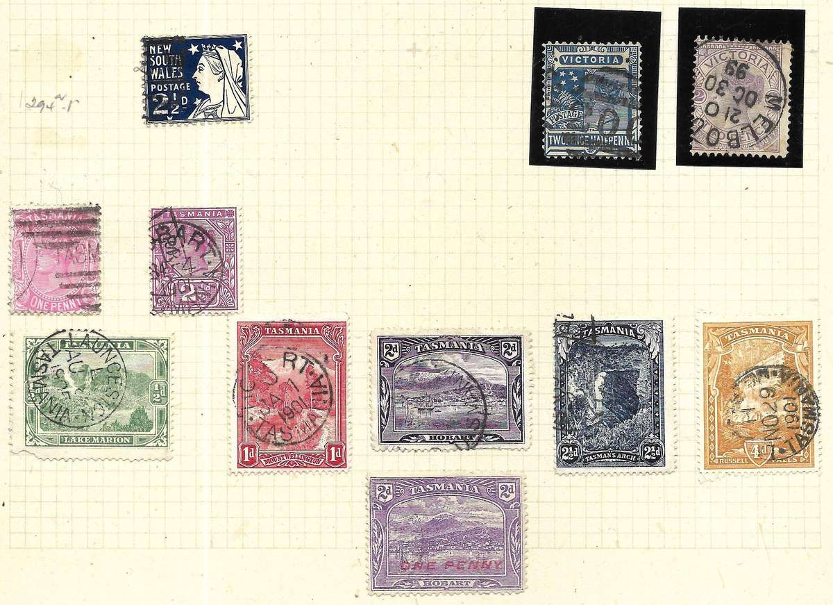 AUSTRALIAN STATES 18 PAGE MEGA LOT                      See All 18 pages  in description Below