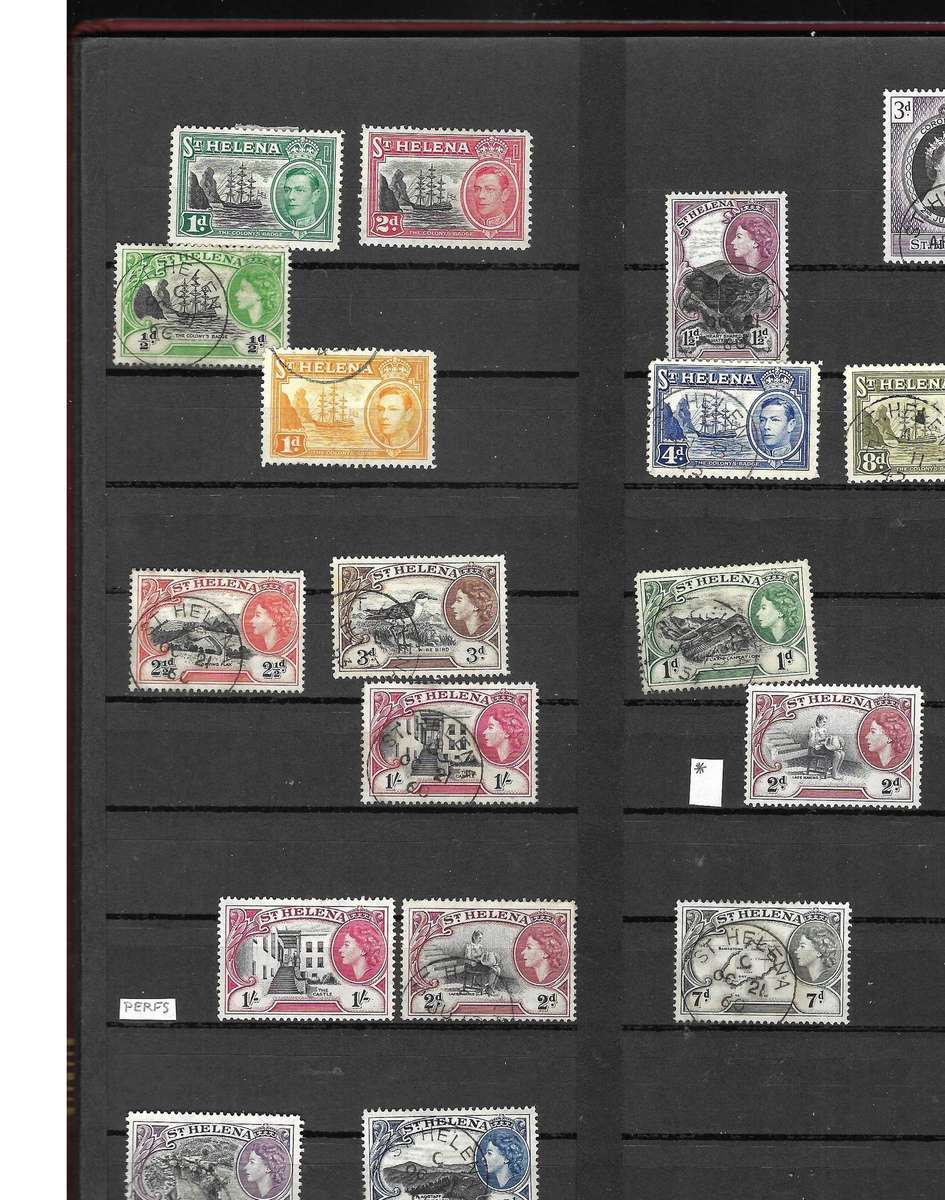 COMMONWEALTH STOCKBOOK WITH AVERAGE STAMPS