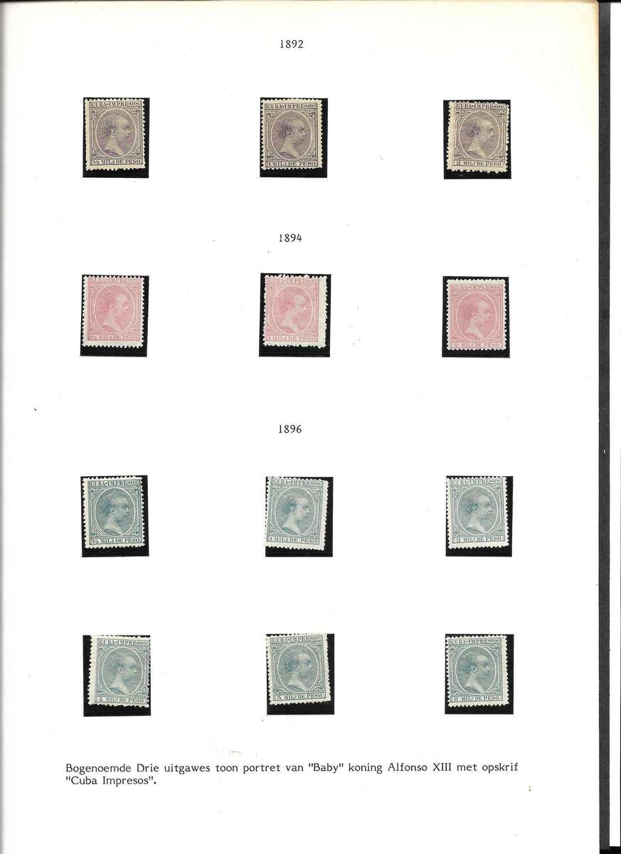 CUBA Fantastic Exhibition material by Dr. Pretorius Many Complete Sets Specialist Material