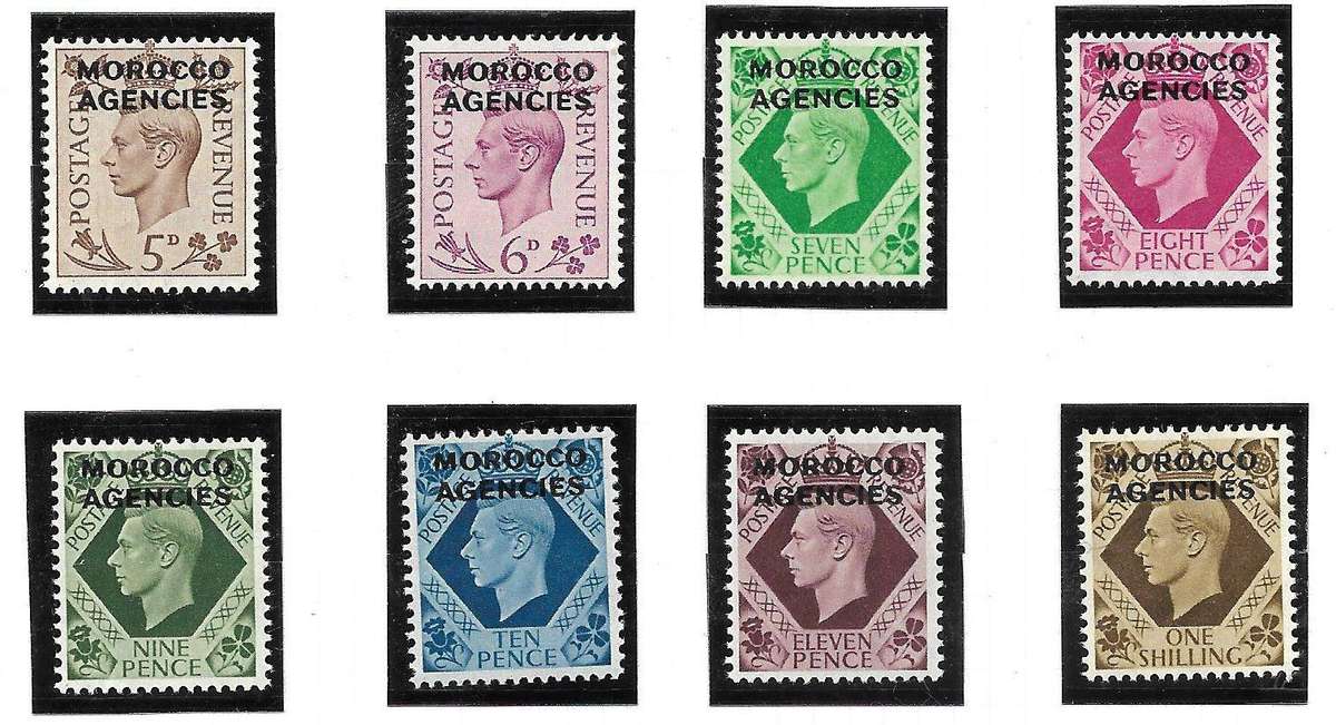 MOROCCO AGENCIES SUPERB SET UMM(**)  £85