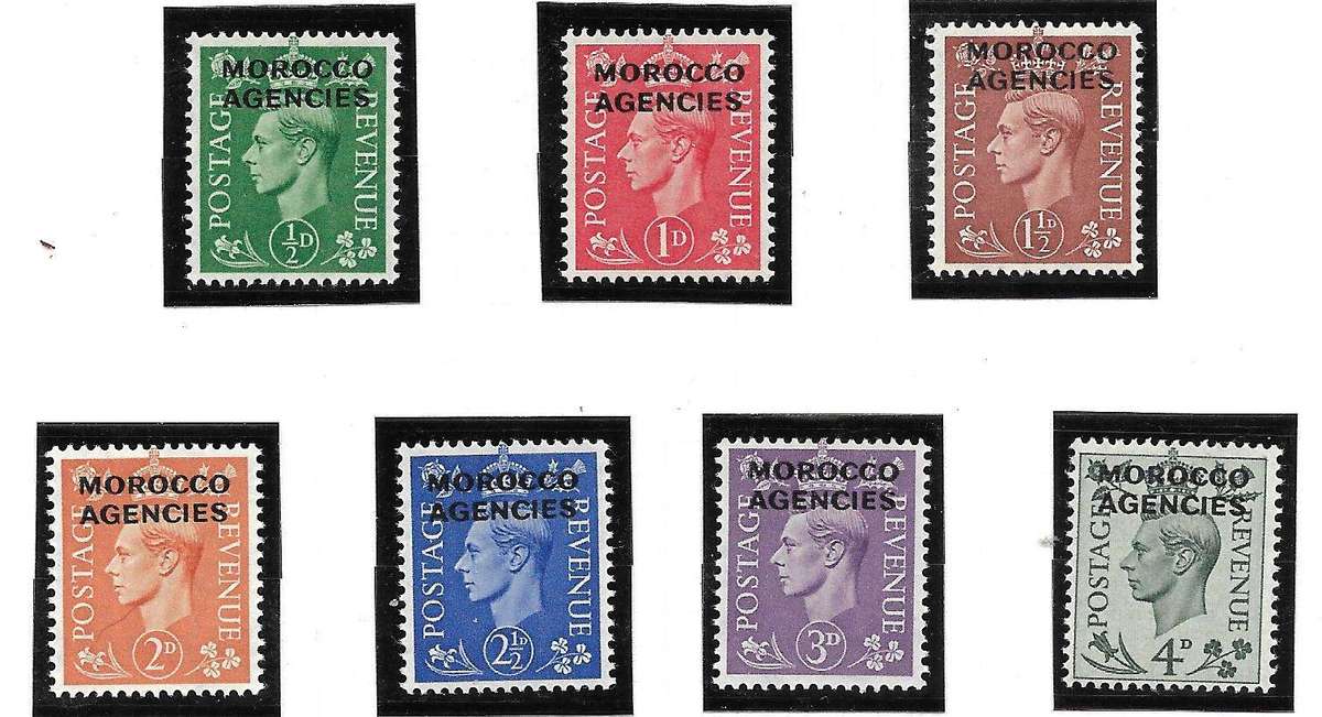 MOROCCO AGENCIES SUPERB SET UMM(**)  £85