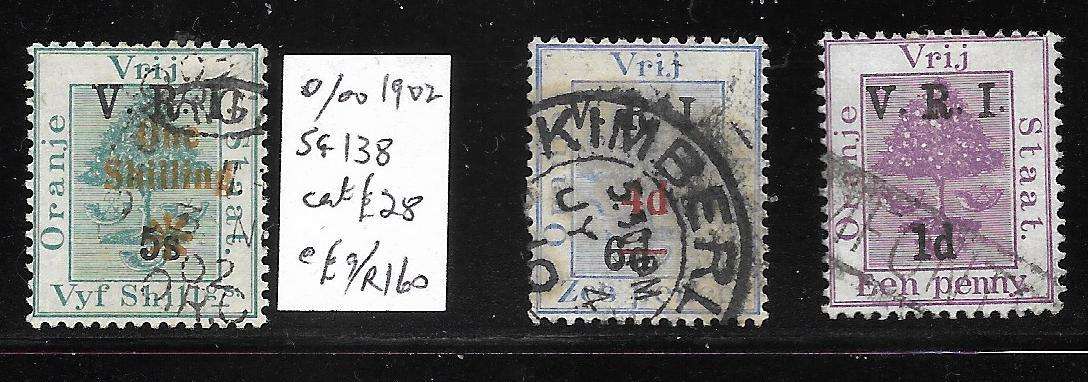 ORANGE FREE STATE  MEGA LOT 1/2d INVERTED WM included  SEE MULTIPLE SCANS BELOW