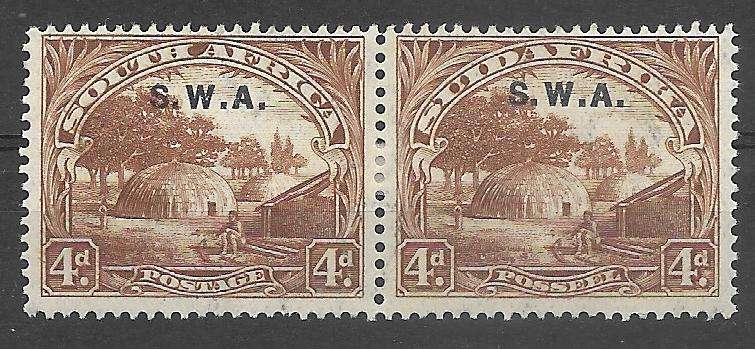 SOUTH WEST AFRICA MM(*)  SHORT SET