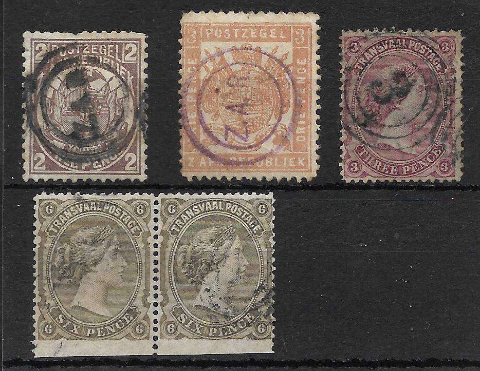 TRANSVAAL - ZAR Cancels on TWO Stock Cards