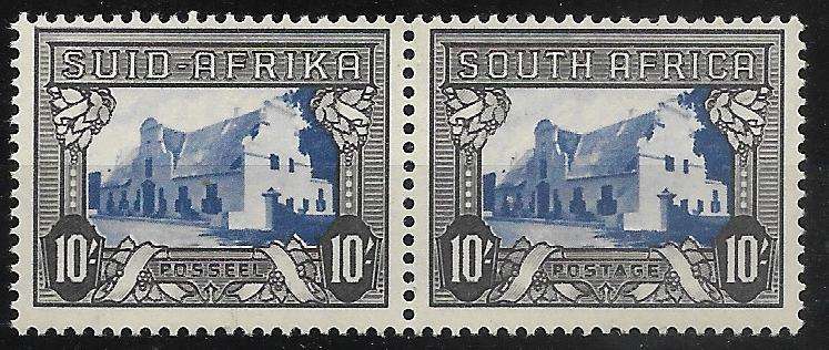 UNION 10 Shilling UMM(**) SACC63  x 2 DIFFERENT SHADES