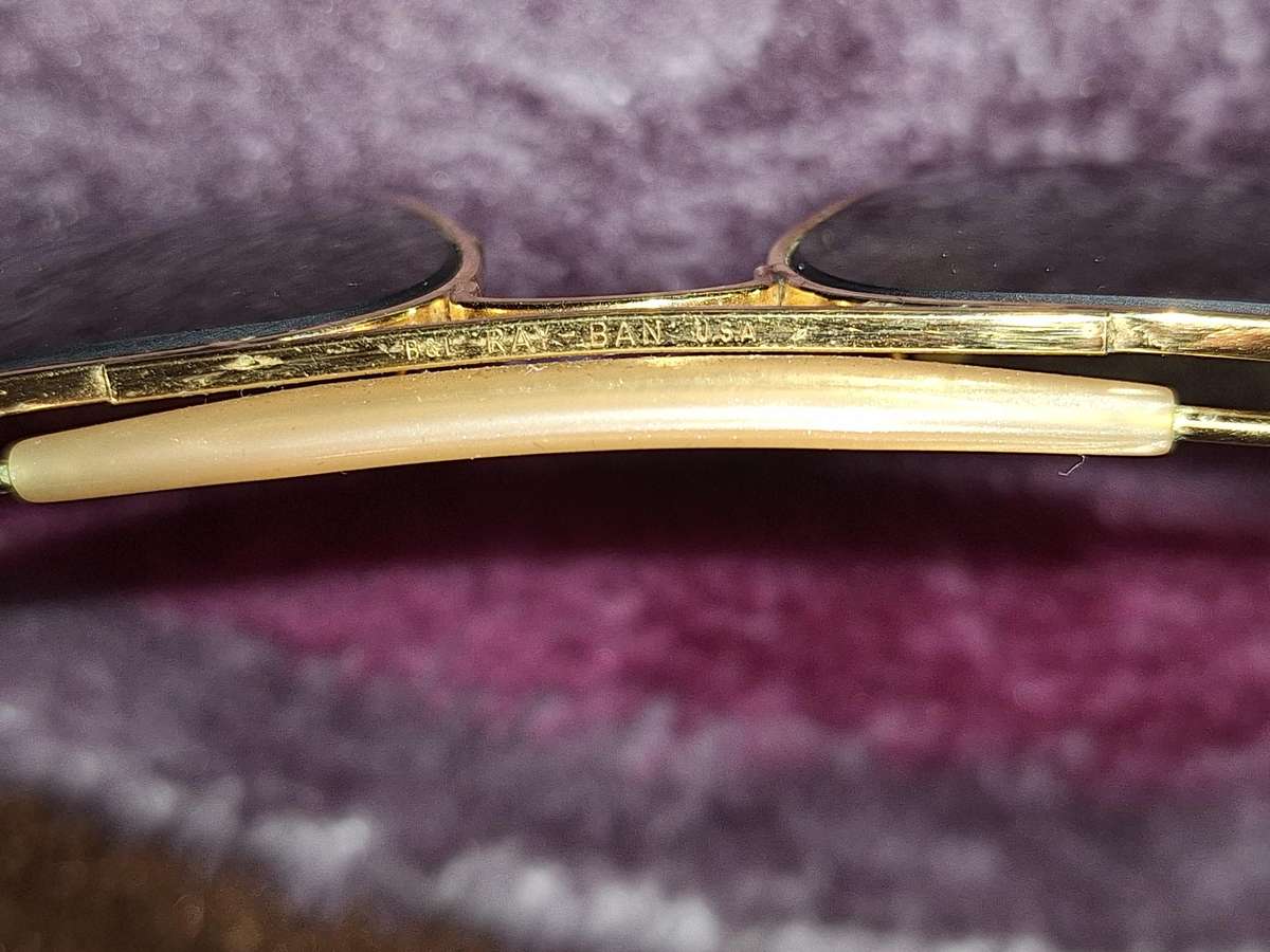 B&L Ray-Ban G15 UV Wrap-Around Outdoorsman Aviator Sunglasses