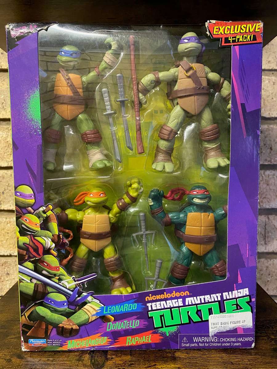 Teenage Mutant Ninja Turtles 2013 Exclusive 4-Pack Action Figures