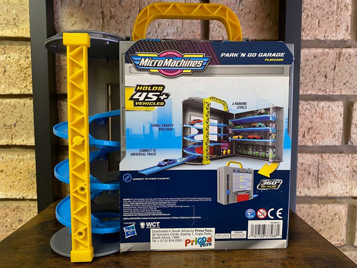 Micro Machines Park n Go Garage Playset
