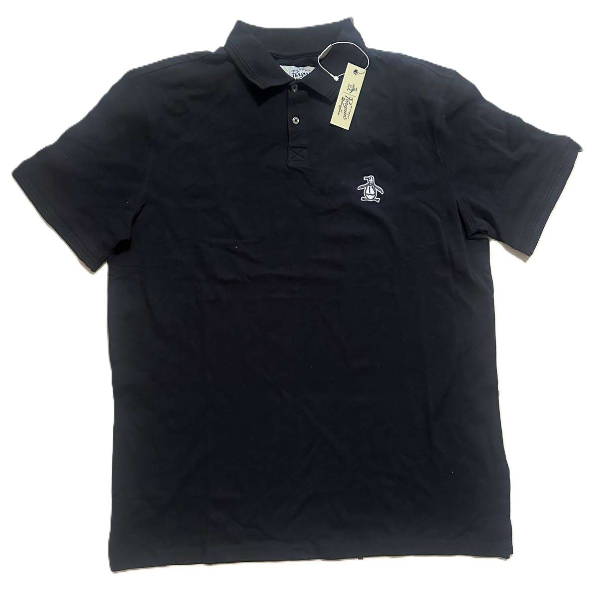 Penguin Regular Fit Golfer - Size XL (BLACK COLOUR)