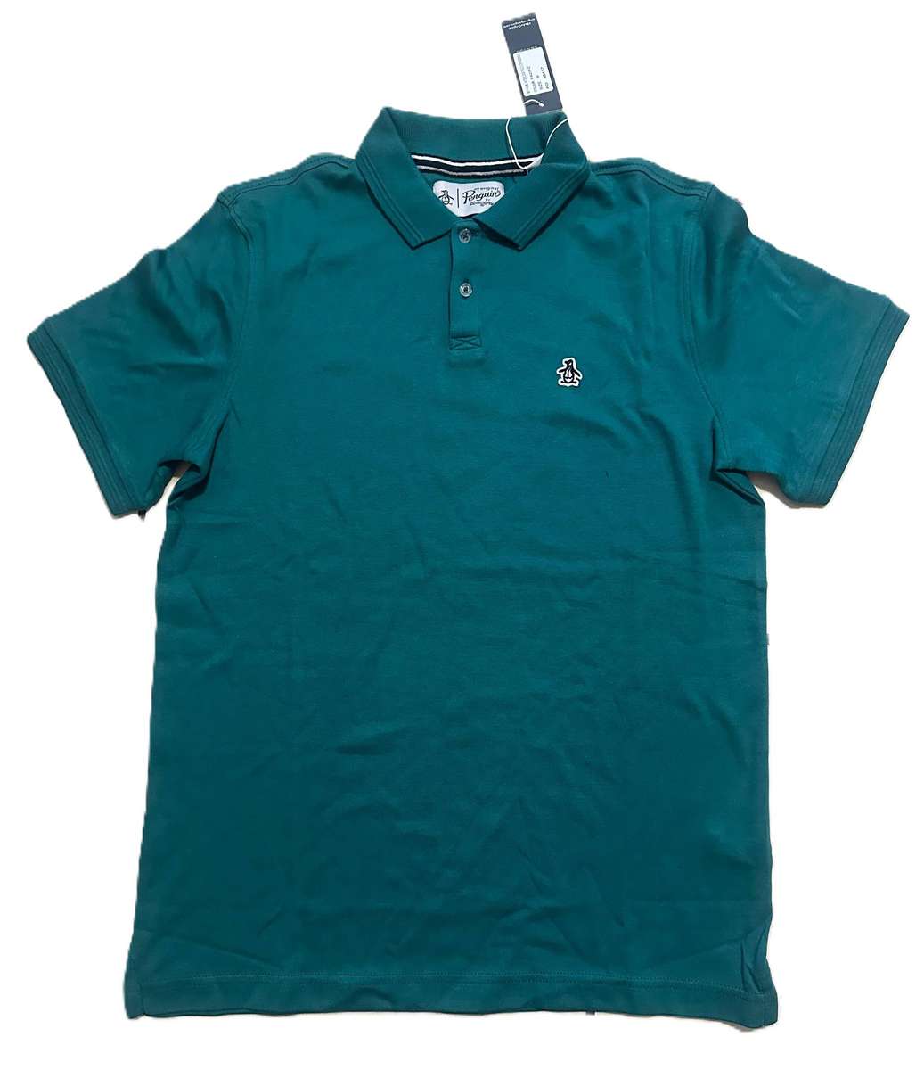 Penguin Regular Fit Golfer - Size XL (PACIFIC / Green COLOUR)