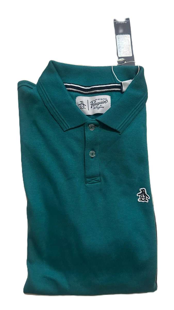 Penguin Regular Fit Golfer - Size XL (PACIFIC / Green COLOUR)