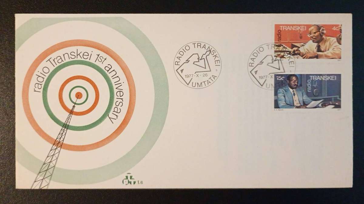 1977 Transkei Radio Transkei FDC 1.6