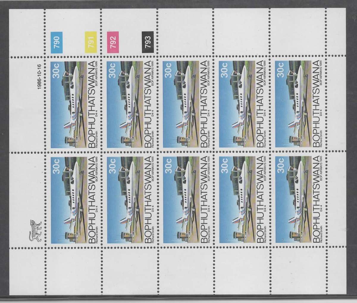 SELECTION OF MINI SHEETS AFRICA AS PER SCANS