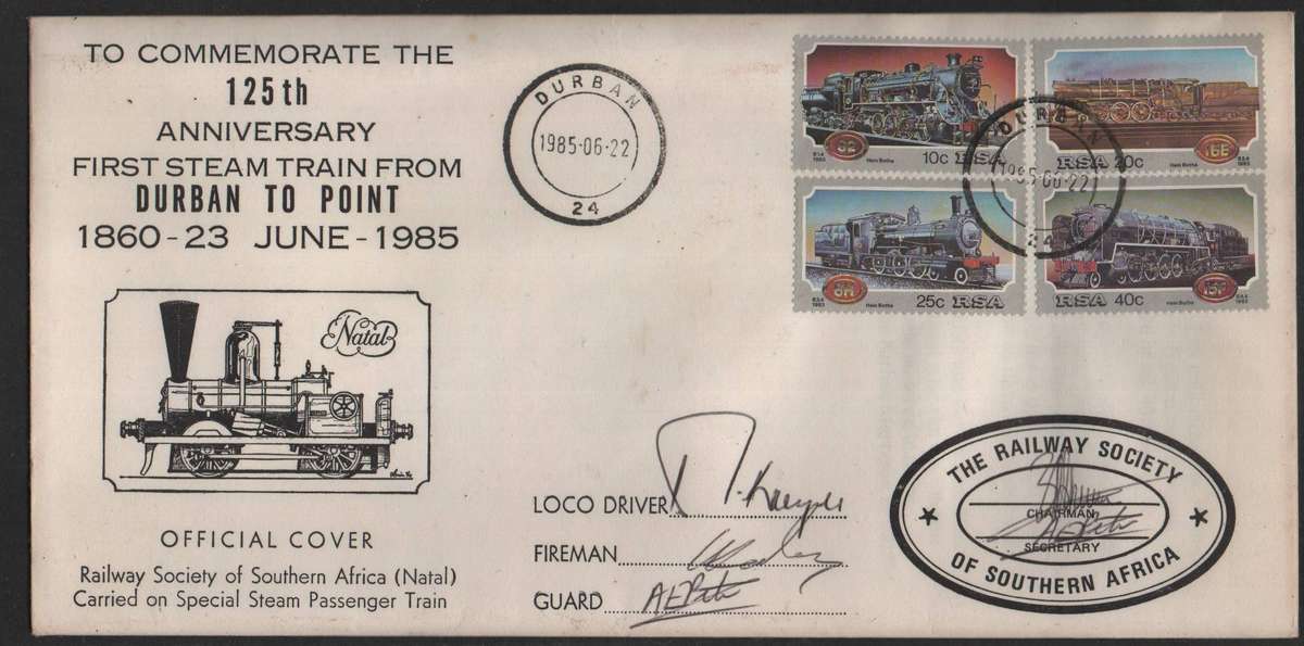 FDC 125th anniversary Signed