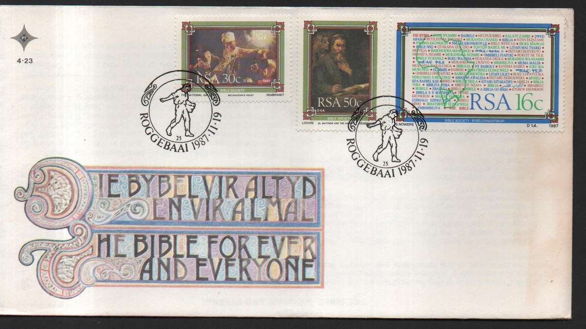 1987 19 NOV BIBLE SOCIETY CONTROLS FULL SET