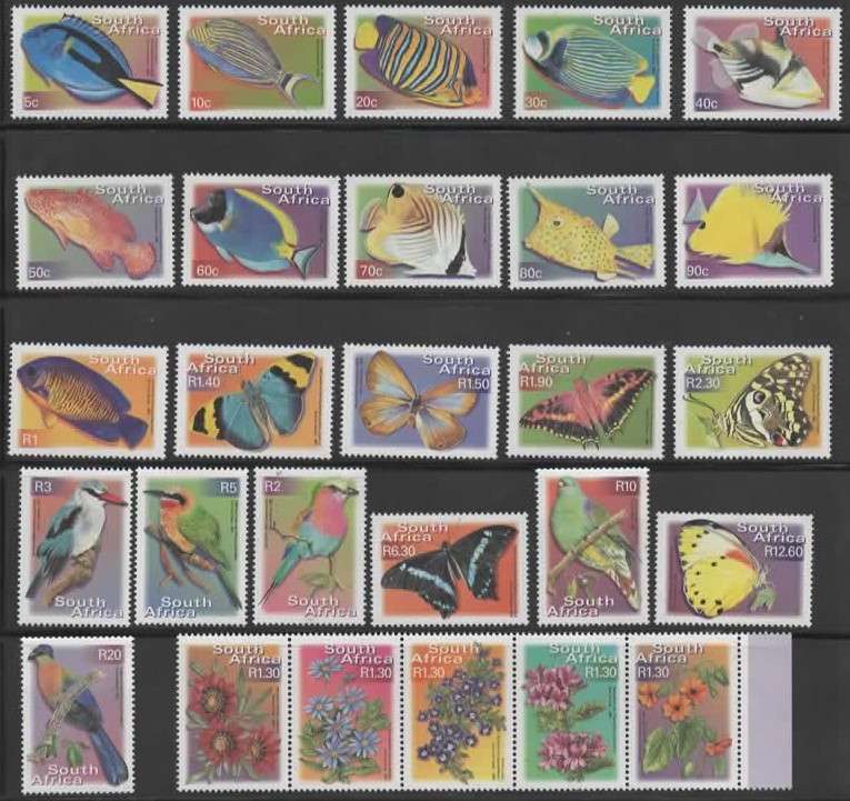 2000 15 NOVEMBER 7TH DEF SERIES COLOURFUL SOUTH AFRICA