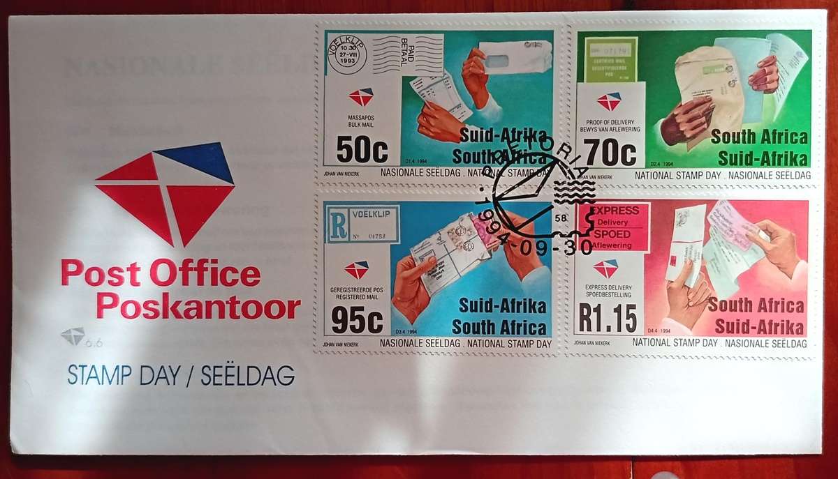 BOX OF FDC AND CONTROL BLOCKS AS PER PICTURES RSA