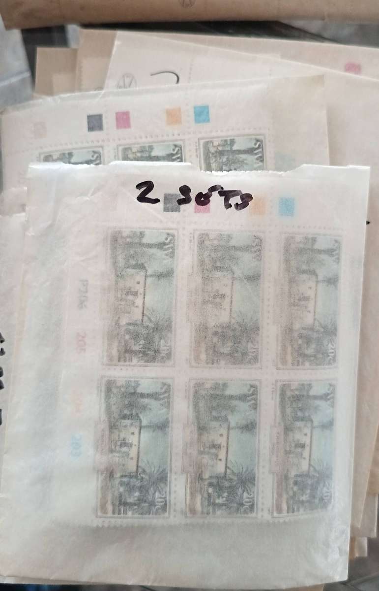 LUCKY DIP ALBUMS STAMPS IN BOX