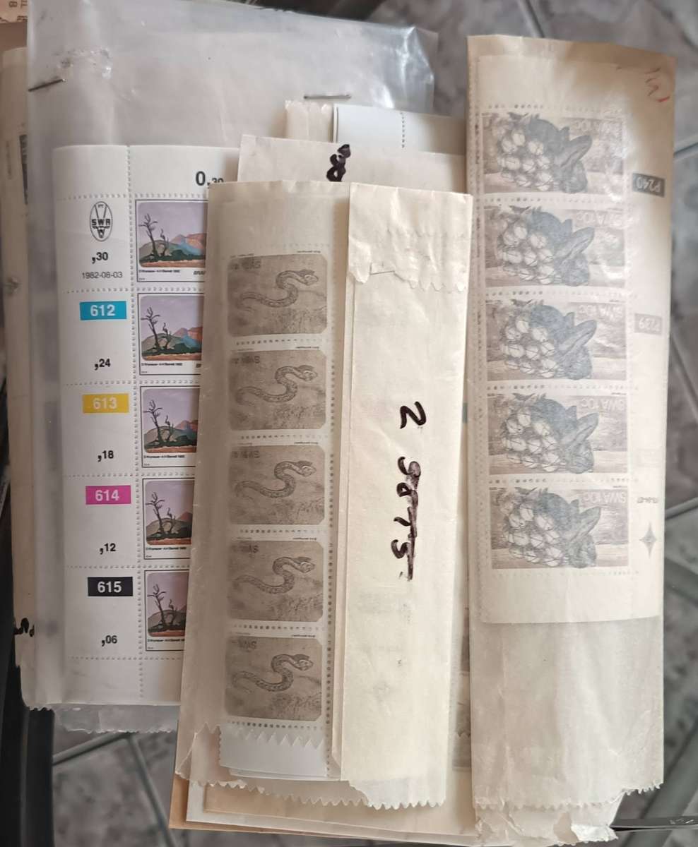 LUCKY DIP ALBUMS STAMPS IN BOX