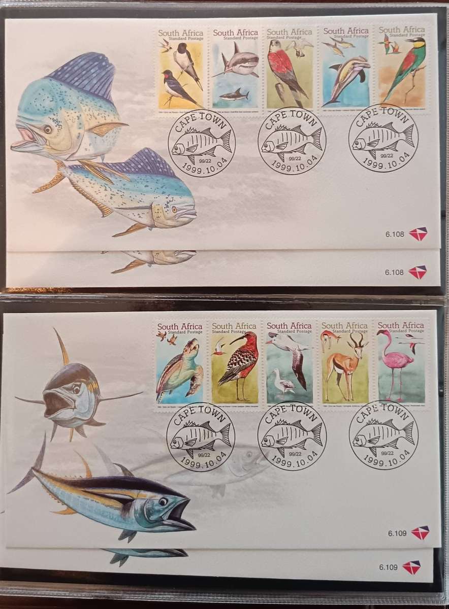 MIXED SELECTION OF FDC IN ALBUM