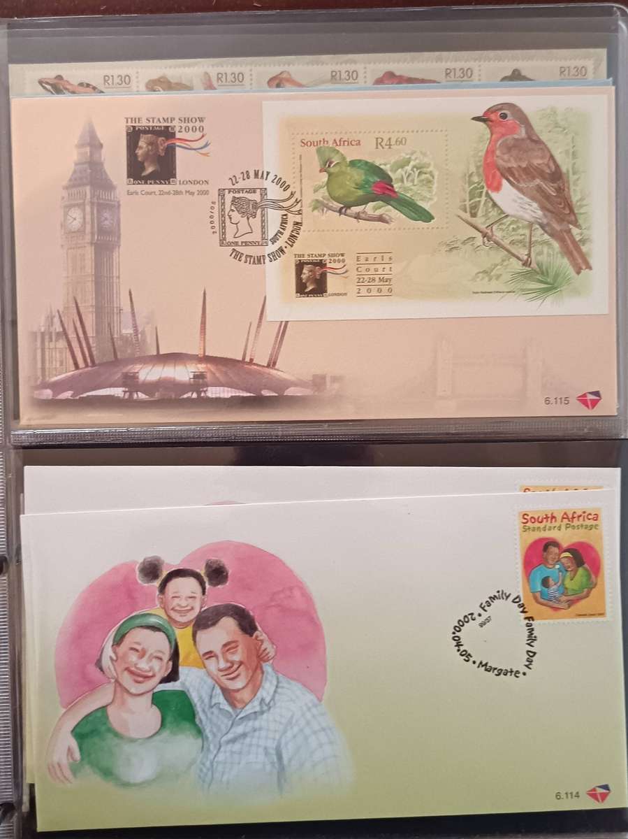 MIXED SELECTION OF FDC IN ALBUM