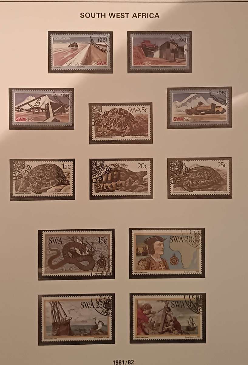 South West Africa Album as per scans incomplete