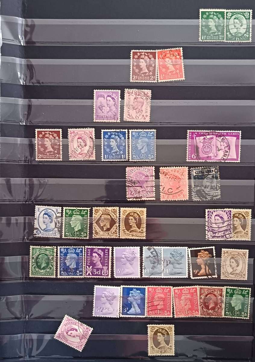 Commonwealth Mixed lot mainly used in stock book