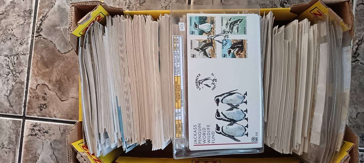 Clearance lot First day covers Mostly Namibia