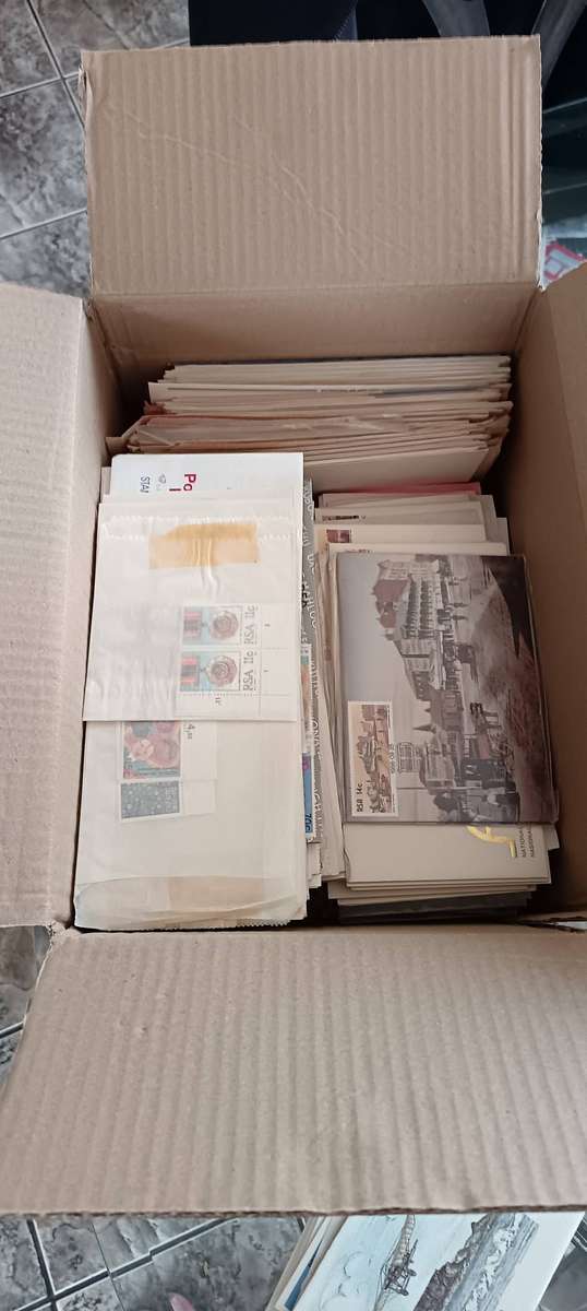 Lucky dip box of Stamps & FDC