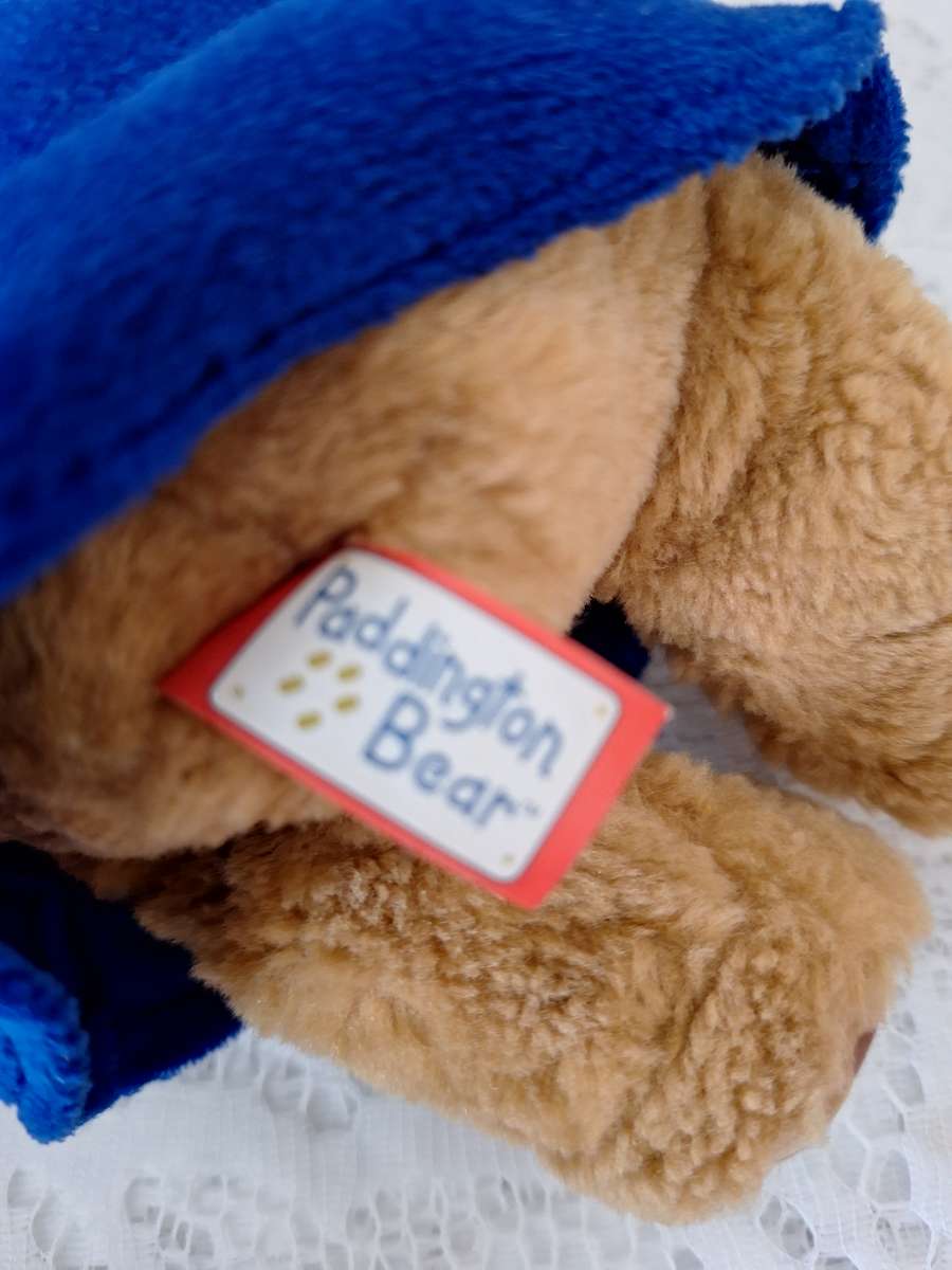 PADDINGTON BEAR SOFT TOY ORIGINAL 25 CM TALL