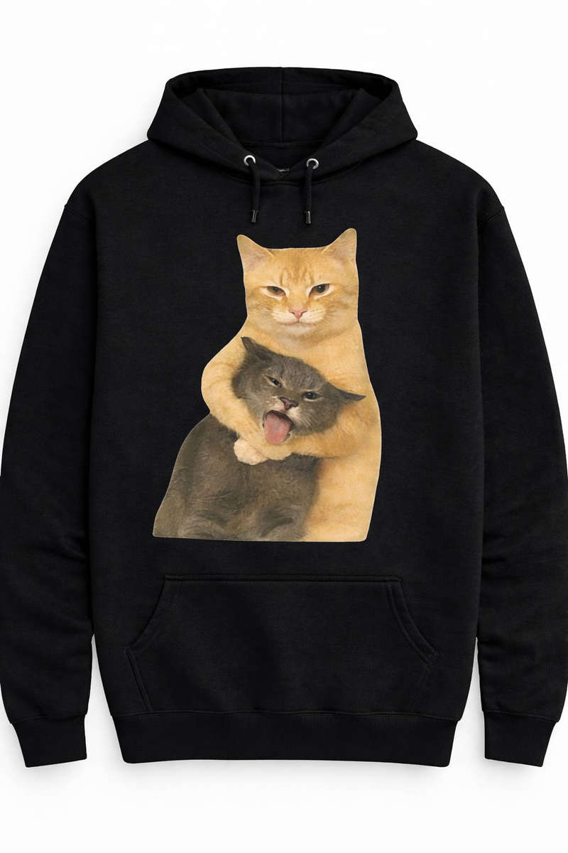Cat violence Hoody