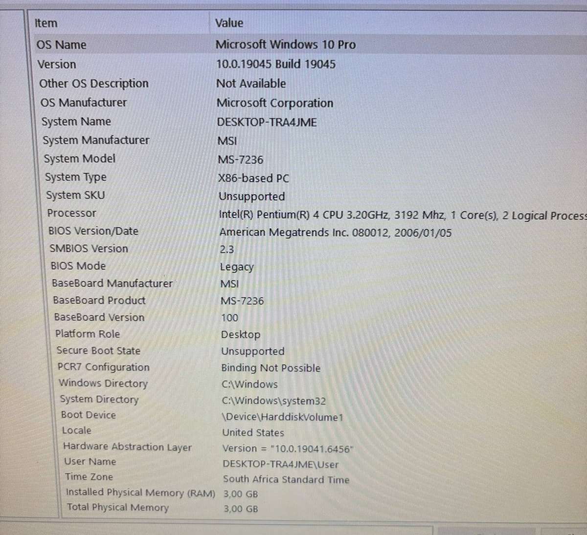 Intel Desktop PC