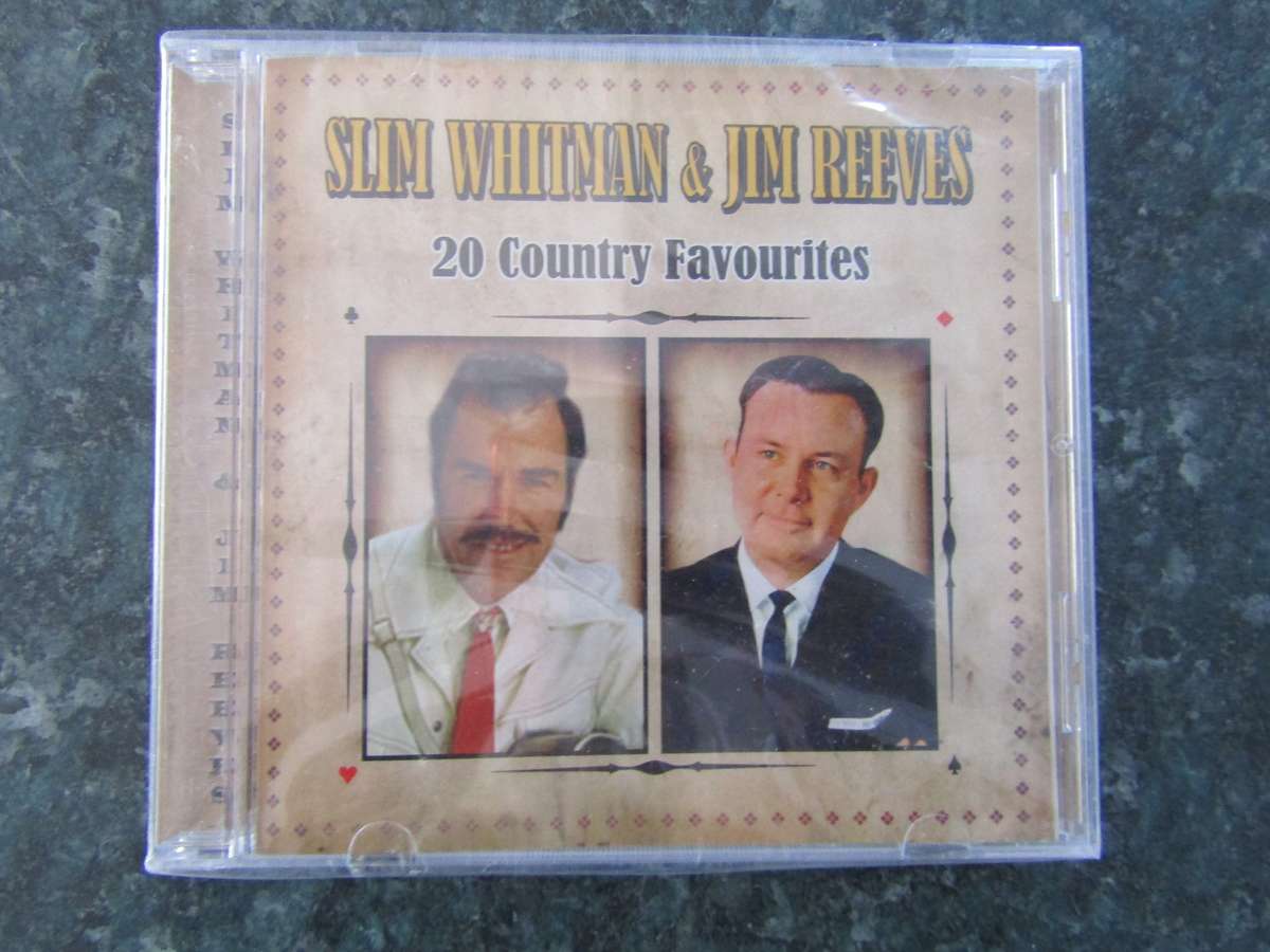Slim Whitman & Jim Reeves  20 Country Favourites (CD)