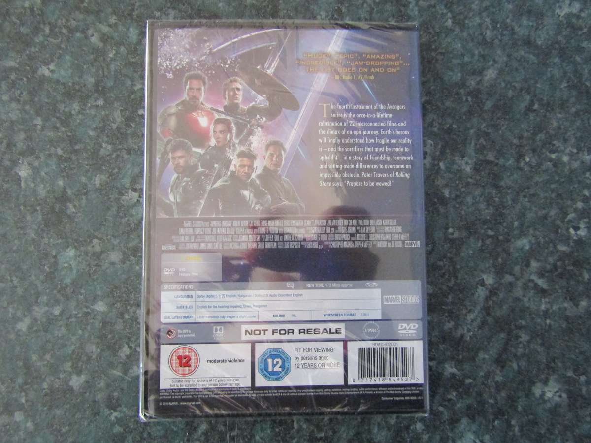 Avengers: Endgame (DVD)