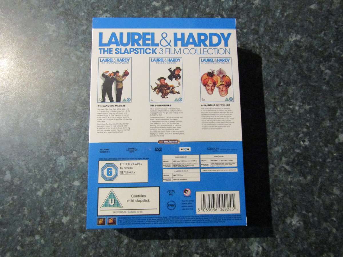 Laurel and Hardy: Slapstick Collection (3 DVD)