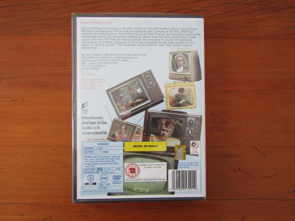 Monty Python's Flying Circus: The Complete Series 4 (DVD)