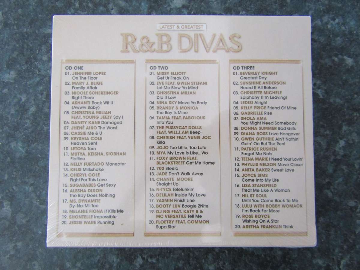 Various - Latest & Greatest R&B Divas (3 CD)