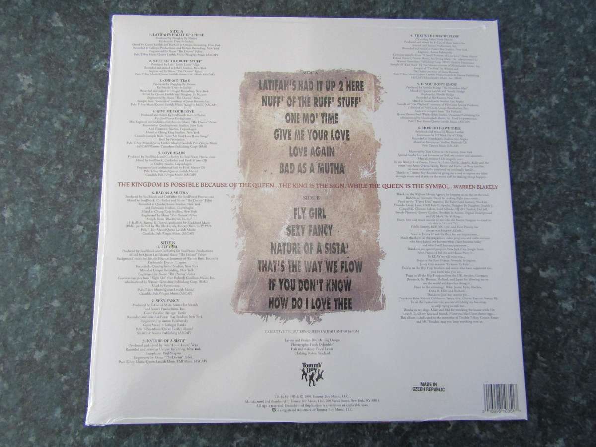 Queen Latifah - Nature Of A Sistah (Vinyl LP)