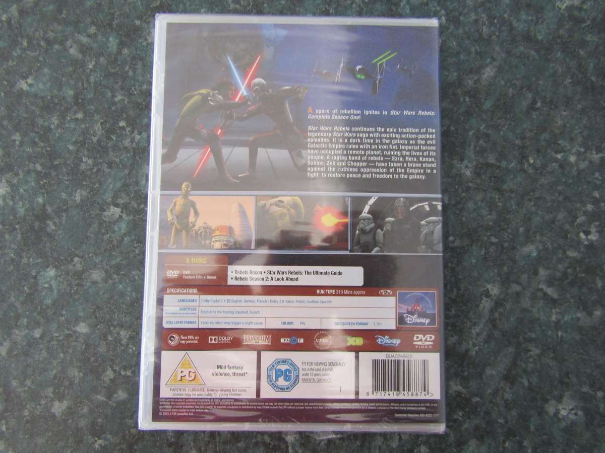 Star Wars Rebels: Complete Season 1 (DVD)