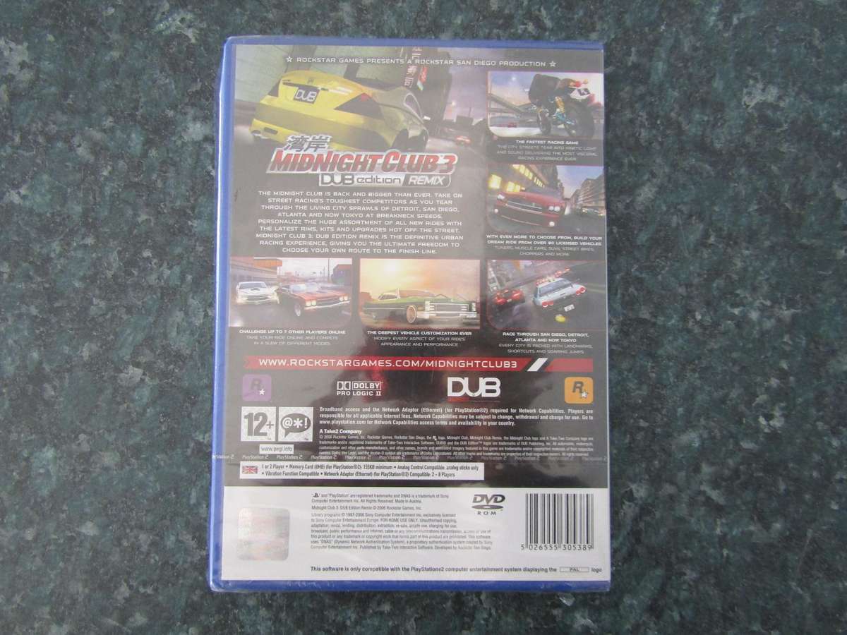 Midnight Club 3: Dub Edition Remix (PS2)